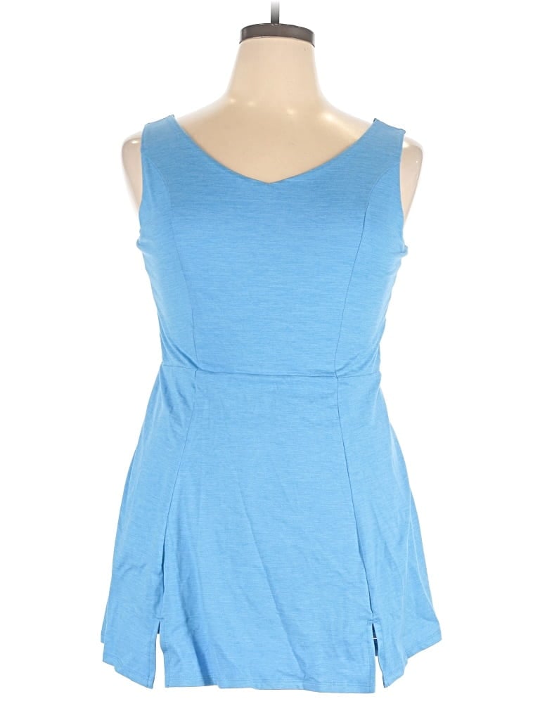 Pre-owned Member's Mark Casual Dress In Blue