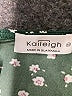 Kaileigh Polka Dots Black Green Jumpsuit Size XS - photo 4