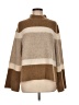 Banana Republic Color Block Tan Wool Pullover Sweater Size Med Petite - photo 1
