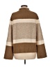 Banana Republic Color Block Tan Wool Pullover Sweater Size Med Petite - photo 2