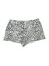 XXI 100% Polyester Animal Print Silver Shorts Size L - photo 1
