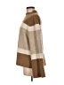 Banana Republic Color Block Tan Wool Pullover Sweater Size Med Petite - photo 5