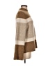 Banana Republic Color Block Tan Wool Pullover Sweater Size Med Petite - photo 4