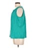 Calvin Klein Teal Sleeveless Blouse Size L - photo 5