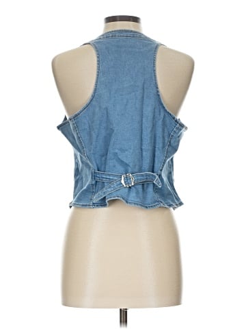 Unbranded Denim Vest (view 2)