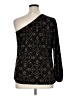Maurices Black Long Sleeve Blouse Size XL - photo 2