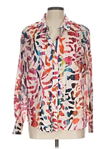 Nic + Zoe Long Sleeve Blouse (view 1)