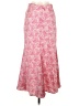 J.Crew 100% Polyester Paisley Pink Formal Skirt Size XS - photo 1