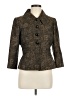 Tahari by ASL 100% Polyester Tweed Brown Coat Size 6 Petite - photo 1