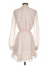 WAYF 100% Polyester Hearts Ivory Casual Dress Size XS - photo 2