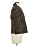Tahari by ASL 100% Polyester Tweed Brown Coat Size 6 Petite - photo 4