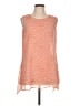 Fever 100% Polyester Orange Sleeveless Blouse Size L - photo 1