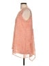 Fever 100% Polyester Orange Sleeveless Blouse Size L - photo 5