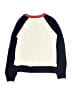 Crewcuts Outlet 100% Cotton Color Block Ivory Sweatshirt Size 8 - 9 - photo 2