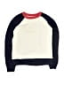 Crewcuts Outlet 100% Cotton Color Block Ivory Sweatshirt Size 8 - 9 - photo 1