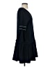 Ganni Solid Blue Casual Dress Size EU 34 / US 4 - photo 4