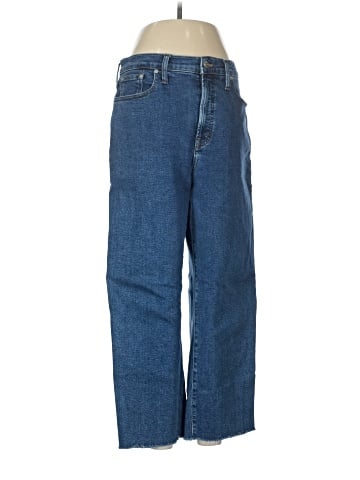 Madewell The Perfect Vintage Straight Jean in Bright Indigo Wash: Instacozy Edition (view 1)
