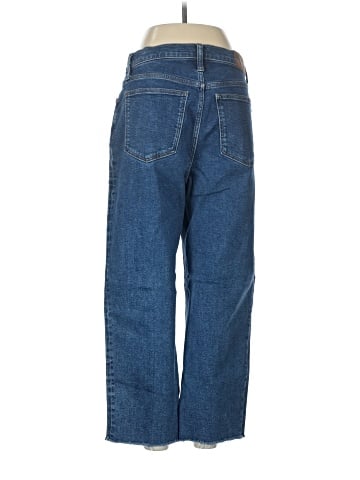 Madewell The Perfect Vintage Straight Jean in Bright Indigo Wash: Instacozy Edition (view 2)