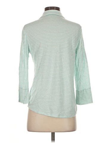 J. McLaughlin 3/4 Sleeve Button-Down Shirt (view 2)