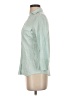 J. McLaughlin Teal 3/4 Sleeve Button-Down Shirt Size S - photo 5