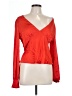 Lulus Orange Long Sleeve Top Size L - photo 1