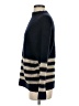 MNG Stripes Blue Turtleneck Sweater Size XS - photo 5
