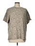 Assorted Brands Paisley Tan Short Sleeve T-Shirt Size L - photo 1