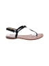 Coach 100% Leather Black Sandals Size 6 - photo 1