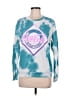 Coca-Cola Tie-dye Teal Sweatshirt Size M - photo 1