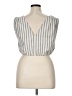 Sugarlips Silver Sleeveless Blouse Size XL - photo 2