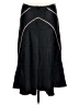 BCBGMAXAZRIA Black Formal Skirt Size 8 - photo 2