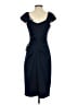 Xscape Solid Blue Cocktail Dress Size 4 - photo 2