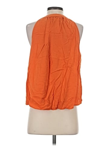 Rose + Olive Sleeveless Blouse (view 2)