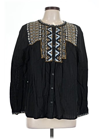 Purejill Long Sleeve Blouse (view 1)