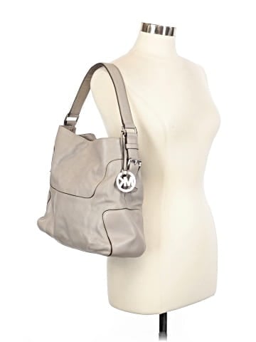 MICHAEL Michael Kors Leather Hobo (view 2)