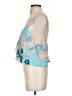 Lovers + Friends 100% Polyester Teal Sleeveless Blouse Size S - photo 5