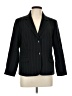 Black Label by Evan Picone Stripes Black Blazer Size 12 - photo 1