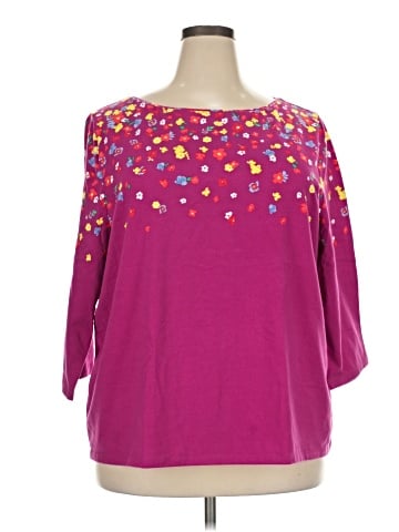 Talbots 3/4 Sleeve T-Shirt (view 1)