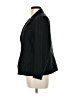 Black Label by Evan Picone Stripes Black Blazer Size 12 - photo 5
