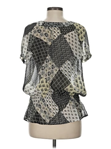Belle Tweed Short Sleeve Blouse (view 2)