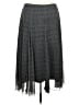 Coldwater Creek 100% Polyester Chevron-herringbone Gray Formal Skirt Size XL - photo 1