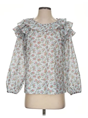 Liberty Art Fabrics for J.Crew 3/4 Sleeve Blouse (view 1)