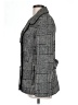 Maison Jules 100% Polyester Houndstooth Gray Coat Size L - photo 5