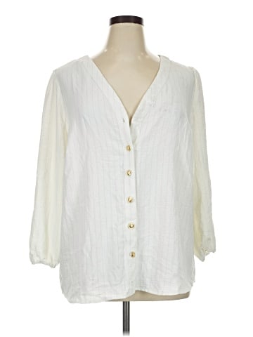Fred David 3/4 Sleeve Blouse (view 1)