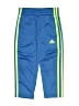 Adidas 100% Polyester Blue Track Pants Size 3T - photo 1