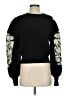 Sandro Floral Black Pullover Sweater Size Sm (1) - photo 1