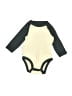 Carter's 100% Cotton Color Block Ivory Long Sleeve Onesie 0-3 MO / 3 MO - photo 1