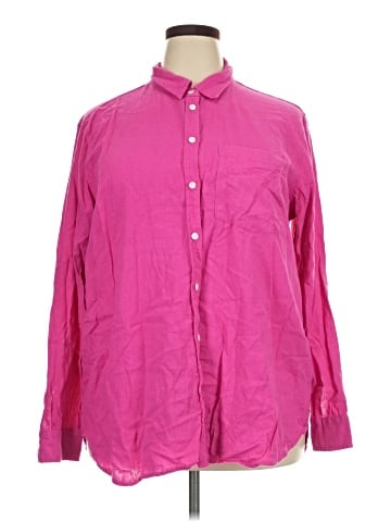 Gap Long Sleeve Button-Down Shirt (view 1)
