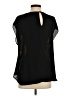 Willi Smith 100% Polyester Black Short Sleeve Blouse Size S - photo 2