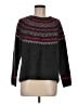 J.Jill Chevron-herringbone Gray Pullover Sweater Size Med Petite - photo 1